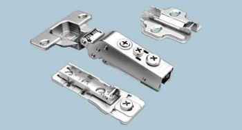 Петля для фасaдов 10-20 мм 105° DTC PIVOT-STAR Snap-On вкладная с доводчиком 48мм (C81C676QFB)