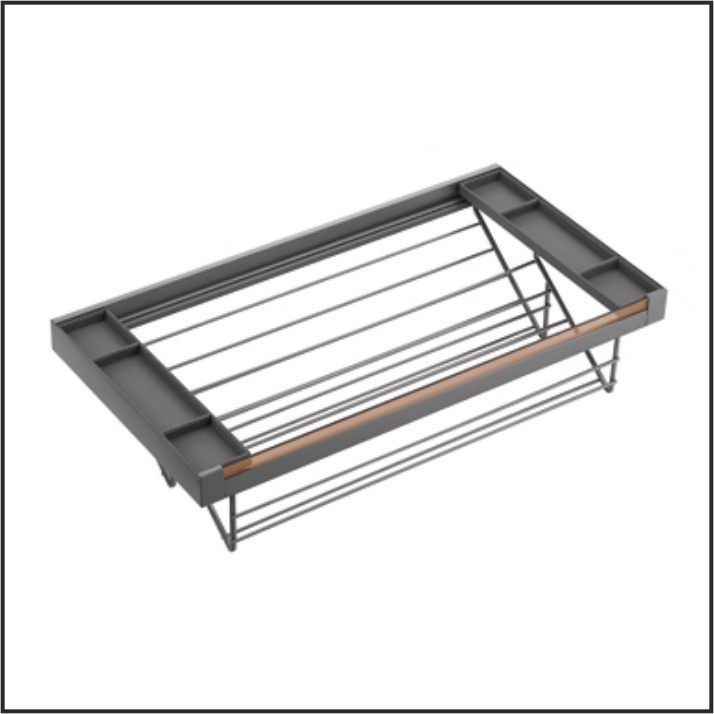 Полка для обуви Pure-Pro LK L=450, ширина=600мм серая (LK4560X01, E30)
