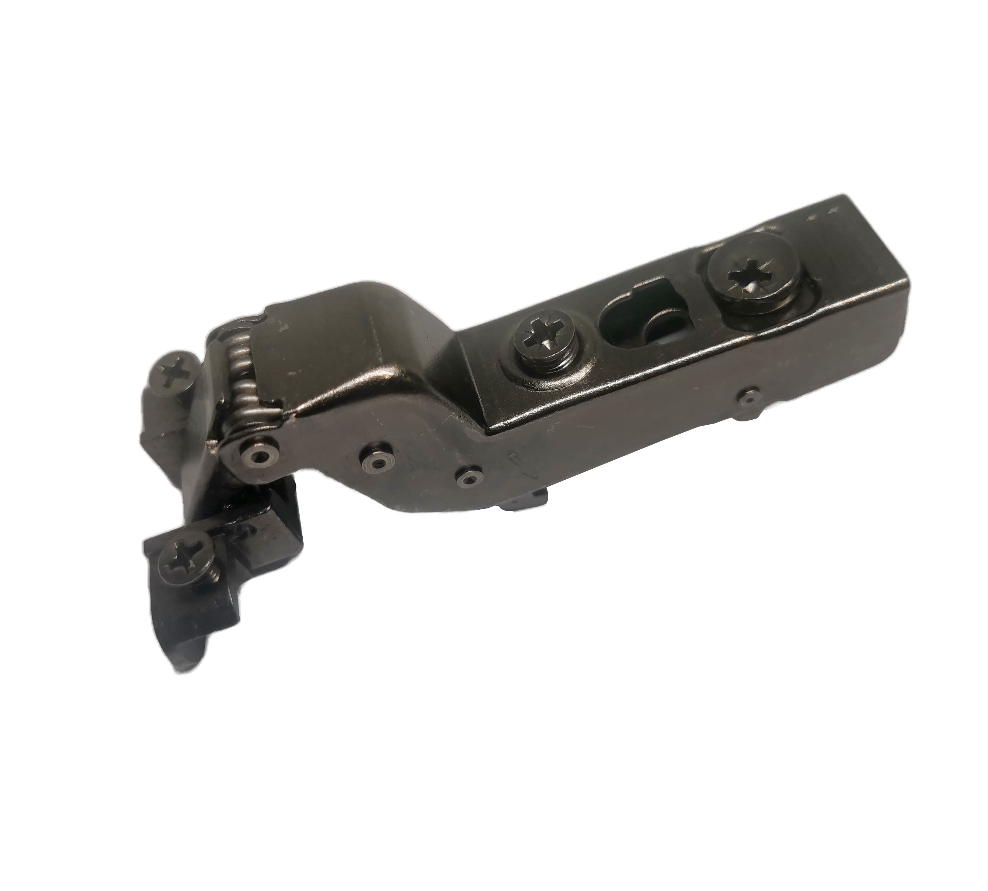 Петля PUSH для AL-рамки 110° DTC PIVOT-PRO Click-on вкладная (A80C678) черная (A08)