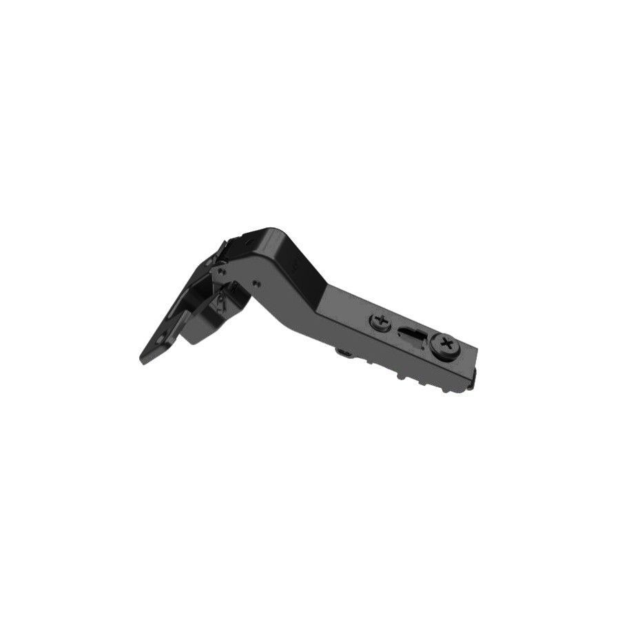 Петля +45° DTC STYLISH Anyway Snap-on с доводчиком 45мм (C82E675FA) черная (A08)