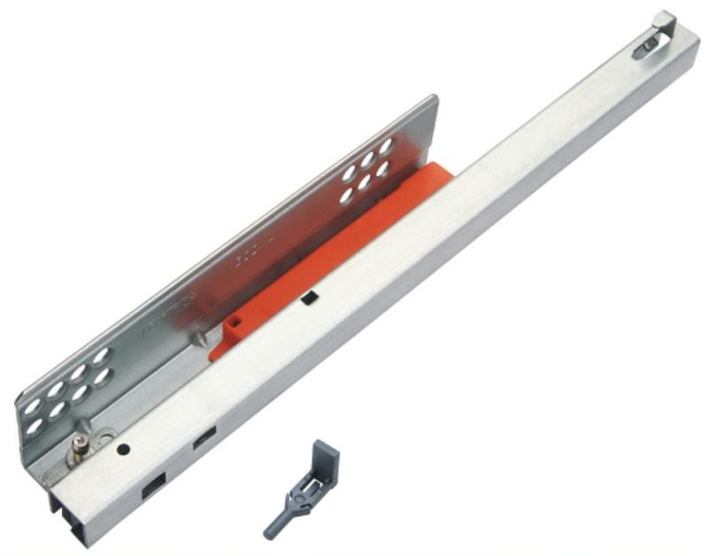 Направляющие 300мм 25кг ПВ скр.монт фикс Push DTC (F10E300H)