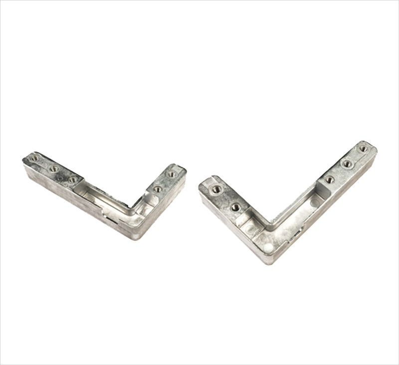 Уголки адаптеры 2 шт. под AL-профиль для усиленной петли 30 кг D HINGE DTC (TD11-RL)