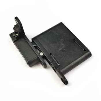 Петли D HINGE DTC 2шт. левая/правая + заглушки, до 7 кг, черные (TD0ARL+LK132, А08)