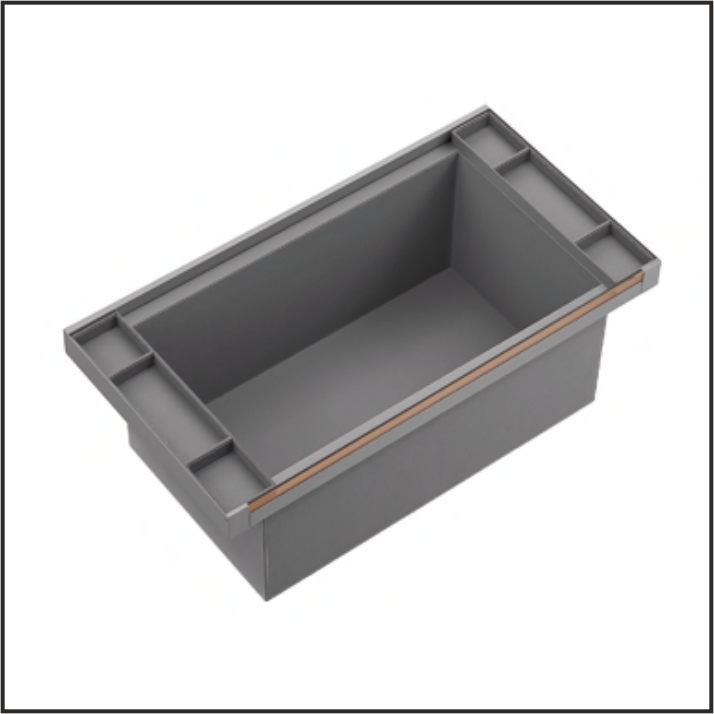 Корзина для хранения Pure-Pro LK L=450, ширина=900мм, глубина=200мм серая (LK450Q13900C01, E30)