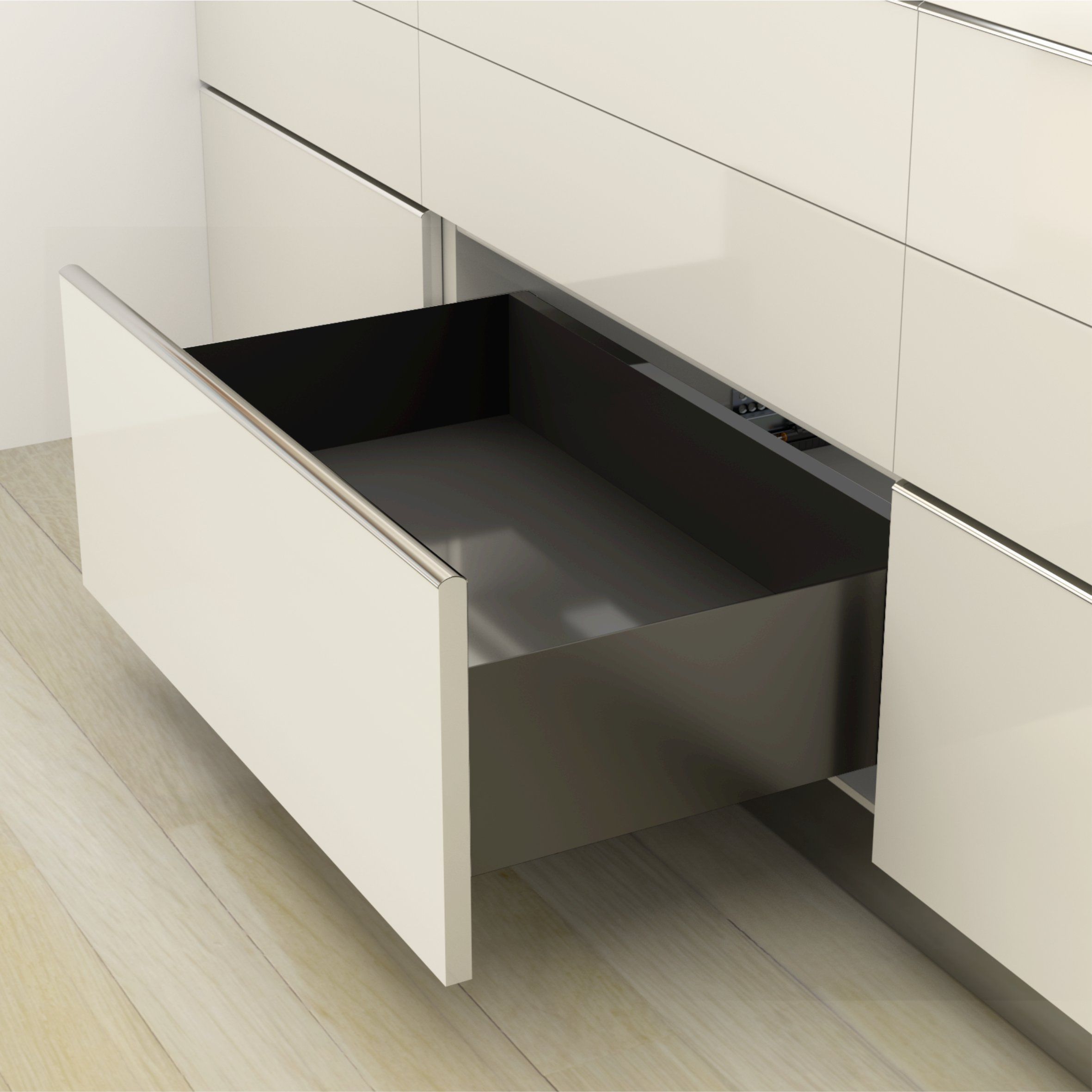 Боковины 300мм h=122 DTC PURE BOX т.серый (HL12300, E30)*