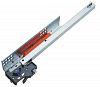 Направляющие 350мм 25кг ЧВ скр.монт зам Push DTC (G02A350)