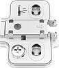 Монтажная планка H=4 DTC STYLISH Anyway Snap-on 3D с предустановленными шурупами (82T4PTQ)