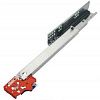 Направляющие 400мм 25кг ПВ скр.монт зам Push DTC (F10D400H)