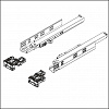 Направляющие 400мм 35кг ПВ скр.монт зам 3D Push с регул. зазора DTC (DS10400GX+ODSD04-A)