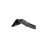 Петля +30° DTC STYLISH Anyway Snap-on с доводчиком 45мм (C82W675FA) черная (A08)