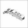 Петля PUSH для AL-рамки 110° DTC PIVOT-STAR Anyway-Clip полунакладная (А81В878A)