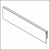 Передняя панель внутреннего ящика Dragon-Pro, 1100mm, белый (TB01021,E29)