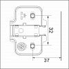 Монтажная планка H=2 DTC STYLISH Anyway-Clip 3D (82T2PTQ)