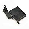 Петли D HINGE DTC 2шт. левая/правая + заглушки, до 7 кг, черные (TD0ARL+LK132, А08)