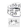 Монтажная планка H=0 DTC PIVOT-PRO Click-On 3D c евровинтами (89T02TQ)