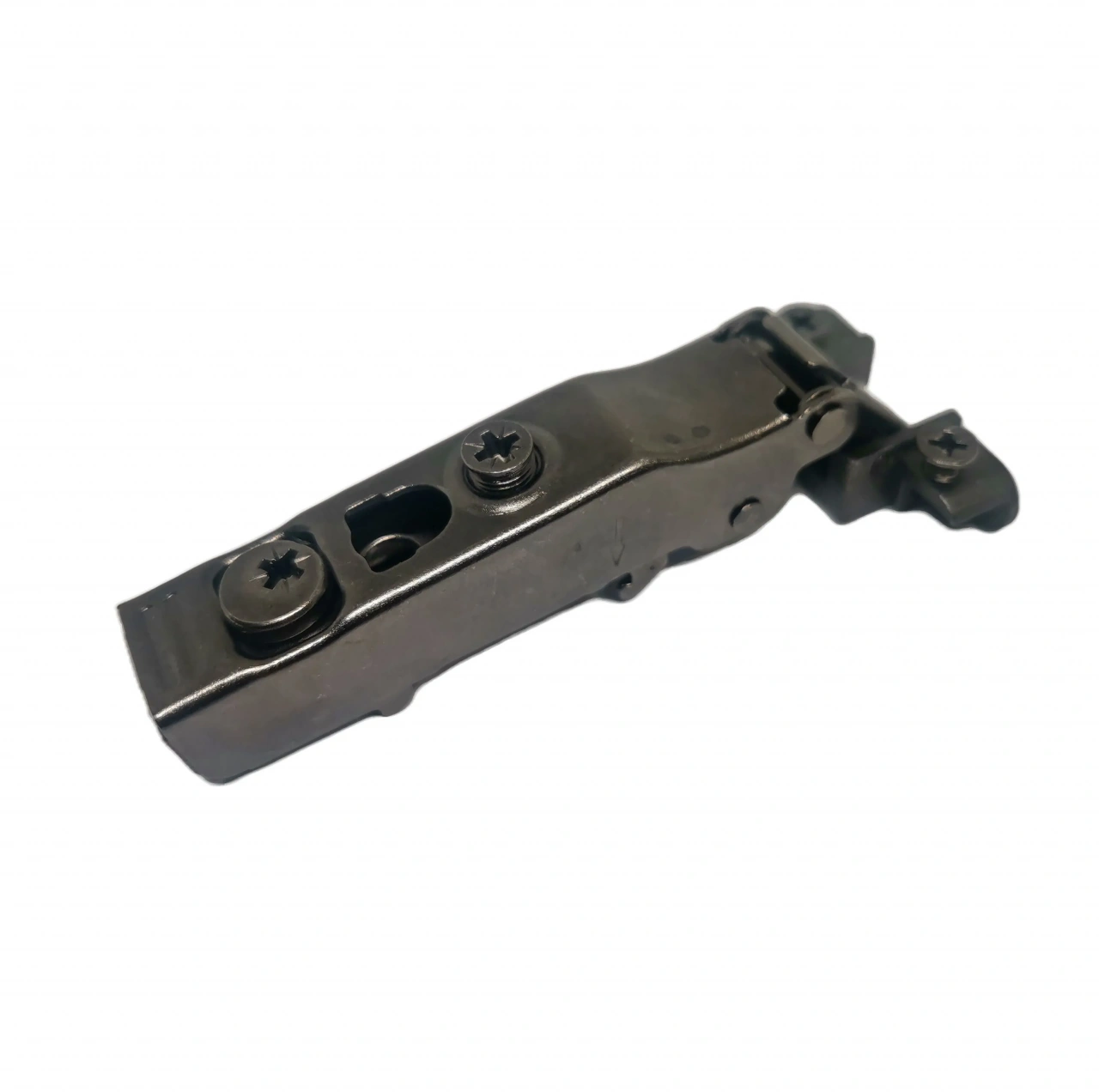 Петля PUSH для AL-рамки 110° DTC PIVOT-PRO Click-on накладная (A80A678) черная (A08)