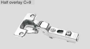 Петля 110° DTC STANDARD Click-On полунакладная 48мм (С98B676)