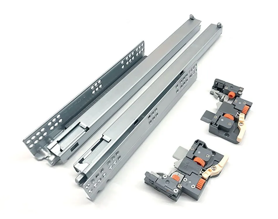 Направляющие 270мм 40кг ПВ скр.монт зам 3D 16-19мм DTC (TS80270H)